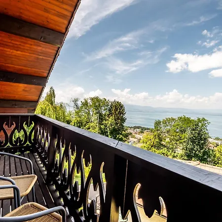Chalet Agreable Chalet, Vue Panoramique Sur La Leman *